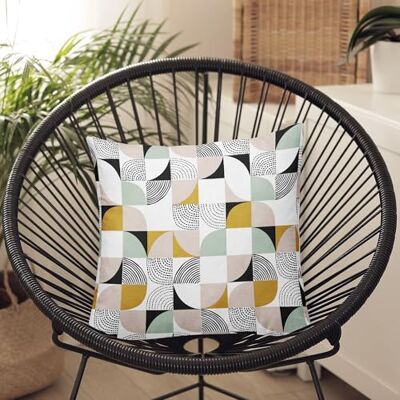 BL BELUM BELUM Resin Cushion Cover Model P20 Size 50 x 50, Cushion Cover Fabric 100% Organic Cotton Resin Finish BL BELUM BELUM Resin Cushion Cover Model P20 Size 50 x 50, Cushion Cover Fabric 100% Organic Cotton Resin Finish
