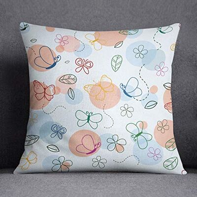 Bonamaison Decorative Cushion Cover, Multicolor, 45X45 Bonamaison Decorative Cushion Cover, Multicolor, 45X45
