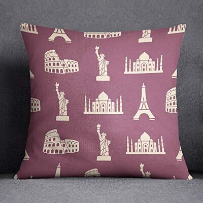 Bonamaison Decorative Cushion Cover, Multicolor, 45X45 Bonamaison Decorative Cushion Cover, Multicolor, 45X45
