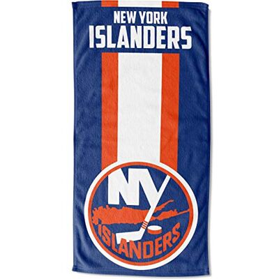 Northwest NHL New York Islanders Beach Towel, 30" x 60", Zone Read Northwest NHL New York Islanders Beach Towel, 30" x 60", Zone Read