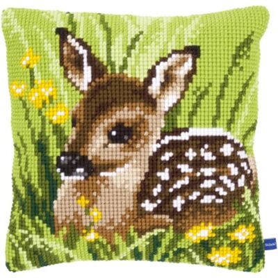 Vervaco Cross-stitch Cushion Kitz - Cotton - Multicolor - 40x40 cm - Cushion Vervaco Cross-stitch Cushion Kitz - Cotton - Multicolor - 40x40 cm - Cushion