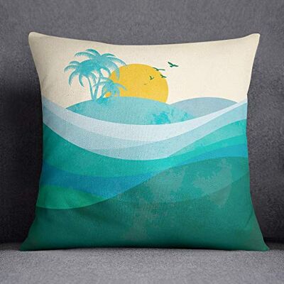 Bonamaison Decorative Cushion Cover, Multicolor, 45X45 Bonamaison Decorative Cushion Cover, Multicolor, 45X45