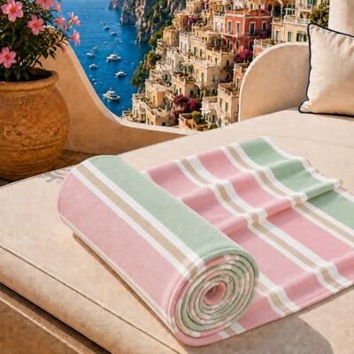 PETTI Artigiani Italiani Microfibre Beach Towel, Beach or Pool Towel, Beach Towel, Large 90 x 180 cm, Millerighe 29 PETTI Artigiani Italiani Microfibre Beach Towel, Beach or Pool Towel, Beach Towel, Large 90 x 180 cm, Millerighe 29