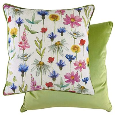 furn. Evans Lichfield Wild Flowers Sophia Polyester Filled Cushion, Multi, 43 x 43cm furn. Evans Lichfield Wild Flowers Sophia Polyester Filled Cushion, Multi, 43 x 43cm
