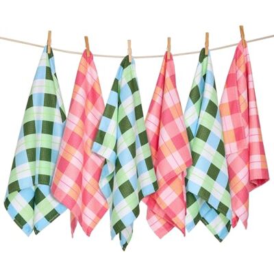 Dock & Bay Tea Towels Quick-Drying Dish Towels in Thick Waffle Fabric Medium Size 75x45cm, 29x17 Fruit Cocktail Set of 6 Dock & Bay Tea Towels Quick-Drying Dish Towels in Thick Waffle Fabric Medium Size 75x45cm, 29x17 Fruit Cocktail Set of 6