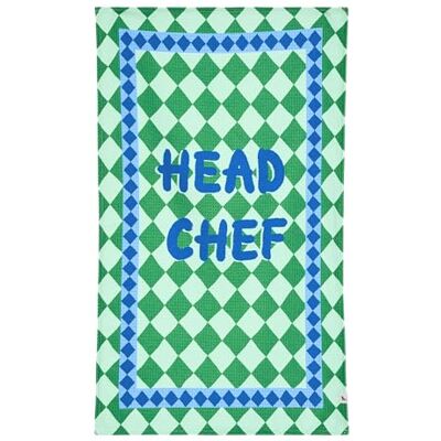 Dock & Bay Tea Towels Quick-Drying Dish Towels in Thick Waffle Fabric Medium Size 75x45cm, 29x17 Head Chef Dock & Bay Tea Towels Quick-Drying Dish Towels in Thick Waffle Fabric Medium Size 75x45cm, 29x17 Head Chef