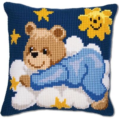 Vervaco Cross-Stitch Pillow Kit - 40x40cm Decor Vervaco Cross-Stitch Pillow Kit - 40x40cm Decor