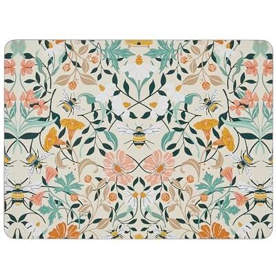 Ulster Weavers Bumble Bee Place Mats for Table 4x Pieces (21 x 29 x 0.5cm) Cork Placemats Set of 4 Table Mats with Honeybee & Flowers Ulster Weavers Bumble Bee Place Mats for Table 4x Pieces (21 x 29 x 0.5cm) Cork Placemats Set of 4 Table Mats with Honeybee & Flowers
