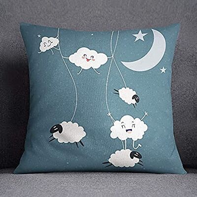 Bonamaison Decorative Cushion Cover, Multicolor, 45X45 Bonamaison Decorative Cushion Cover, Multicolor, 45X45