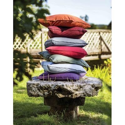 Toison d’or Cap Ferret Washed Cotton Pillowcase, 65 cm x 65 cm, Fig Toison d’or Cap Ferret Washed Cotton Pillowcase, 65 cm x 65 cm, Fig