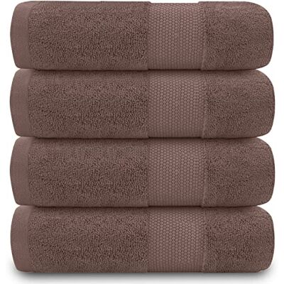 GC GAVENO CAVAILIA Fade Resistant Bathroom Towels Set, 700 GSM Premium Quality Extra Absorbent 100% Cotton Bath Towel, Camel, 4PK Hand Towel GC GAVENO CAVAILIA Fade Resistant Bathroom Towels Set, 700 GSM Premium Quality Extra Absorbent 100% Cotton Bath Towel, Camel, 4PK Hand Towel