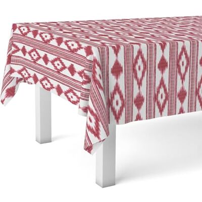 ECOMMERC3 Oilcloth Tablecloth Rectangular Table Size 220 x 140 cm Style, Durability and Easy Cleaning for Your Table Stain Resistant and Waterproof Oilcloth Tablecloth Mallorquí Red ECOMMERC3 Oilcloth Tablecloth Rectangular Table Size 220 x 140 cm Style, Durability and Easy Cleaning for Your Table Stain Resistant and Waterproof Oilcloth Tablecloth Mallorquí Red