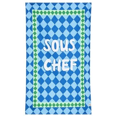 Dock & Bay Tea Towels Quick-Drying Dish Towels in Thick Waffle Fabric Medium Size 75x45cm, 29x17 Sous Chef Dock & Bay Tea Towels Quick-Drying Dish Towels in Thick Waffle Fabric Medium Size 75x45cm, 29x17 Sous Chef