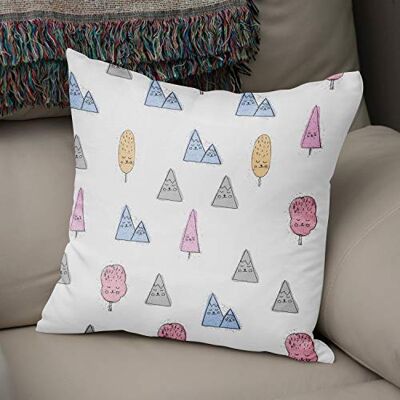 Bonamaison Decorative Cushion Cover Random Pattern, Throw Pillow Covers, Home Decorative Pillowcases for Livingroom, Sofa, Bedroom, Size:50x50 Cm Designed and Manufactured in Turkey Bonamaison Decorative Cushion Cover Random Pattern, Throw Pillow Covers, Home Decorative Pillowcases for Livingroom, Sofa, Bedroom, Size:50x50 Cm Designed and Manufactured in Turkey