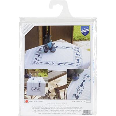 Vervaco PN-0148429 Pro Vivid Cats Embroidery Runner - Runner Vervaco PN-0148429 Pro Vivid Cats Embroidery Runner - Runner