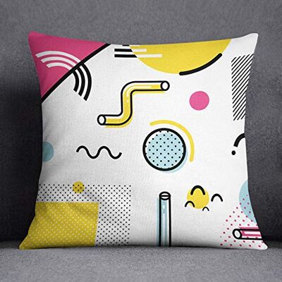 Bonamaison Decorative Cushion Cover, Multicolor, 45X45 Bonamaison Decorative Cushion Cover, Multicolor, 45X45
