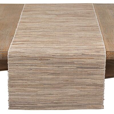 SARO LIFESTYLE 217.N1490B Melaya Collection Shimmering Woven Nubby Table Runner, 100% Water Hyacinth, Natural SARO LIFESTYLE 217.N1490B Melaya Collection Shimmering Woven Nubby Table Runner, 100% Water Hyacinth, Natural