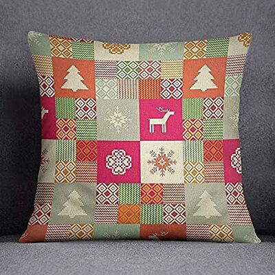 Bonamaison Decorative Cushion Cover, Multicolor, 45X45 Bonamaison Decorative Cushion Cover, Multicolor, 45X45