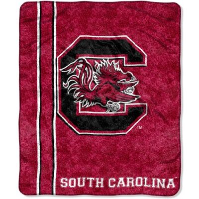Northwest The Company NCAA South Carolina Fighting Gamecocks Sherpa Throw Blanket, 50" x 60", Jersey Northwest The Company NCAA South Carolina Fighting Gamecocks Sherpa Throw Blanket, 50" x 60", Jersey