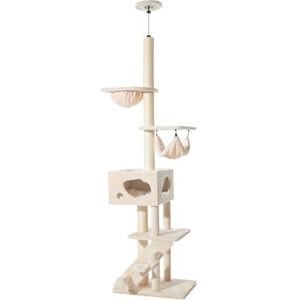 Nobby Sivas Cream Cat Scratching Post 70 x 48 x 247-275 cm Nobby Sivas Cream Cat Scratching Post 70 x 48 x 247-275 cm