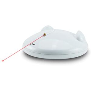 PetSafe Zip Automatic Laser Light, Interactive Playtime For Pets, White PetSafe Zip Automatic Laser Light, Interactive Playtime For Pets, White