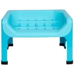 Fluff Trough The Elevated Dog Bowl Feeder For Healthy Posture & Digestion, Minimizes Neck Strain, Ideal for Flat-Faced Pets, Vet Recommended, Dishwasher Safe, Teal Fluff Trough The Elevated Dog Bowl Feeder For Healthy Posture & Digestion, Minimizes Neck Strain, Ideal for Flat-Faced Pets, Vet Recommended, Dishwasher Safe, Teal