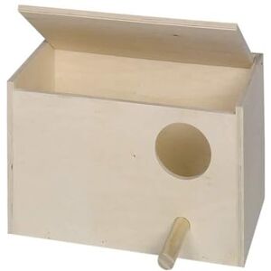 Nobby Parakeet Nesting Box Horizontal, Large, 30 x 20 x 20 cm Nobby Parakeet Nesting Box Horizontal, Large, 30 x 20 x 20 cm