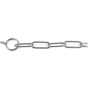 Record Stainless Steel Dog Collar - Adjustable 55-75cm Record Stainless Steel Dog Collar - Adjustable 55-75cm