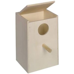 Nobby Parakeet Nesting Box Vertical, Large, 25 x 25 x 36 cm Nobby Parakeet Nesting Box Vertical, Large, 25 x 25 x 36 cm
