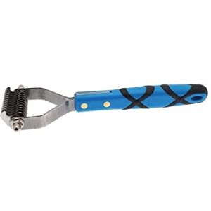 GROOM PROFESSIONAL Coat King Stripping Rake for Dogs Deshedding Brush for Dogs Undercoat Rake for Deshedding & Detangling Hair Stripping Suitable for Various Coat Types, Medium 12 Tooth GROOM PROFESSIONAL Coat King Stripping Rake for Dogs Deshedding Brush for Dogs Undercoat Rake for Deshedding & Detangling Hair Stripping Suitable for Various Coat Types, Medium 12 Tooth