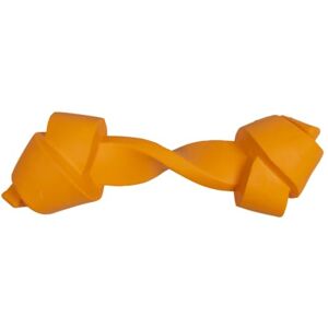 JACK AND VANILLA , Rubber Toys Durable Rubber Dog Toy Chicken Flavour Mental Stimulation Easy to Clean 9" Orange JACK AND VANILLA , Rubber Toys Durable Rubber Dog Toy Chicken Flavour Mental Stimulation Easy to Clean 9" Orange