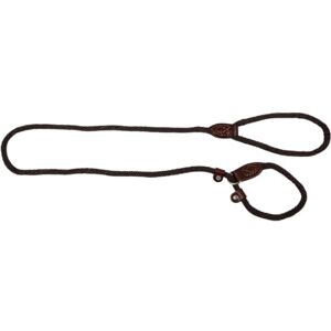 JACK AND VANILLA , Martingale Dog Lead, Walkabout, Brown, Size 9 mm x 140 cm JACK AND VANILLA , Martingale Dog Lead, Walkabout, Brown, Size 9 mm x 140 cm