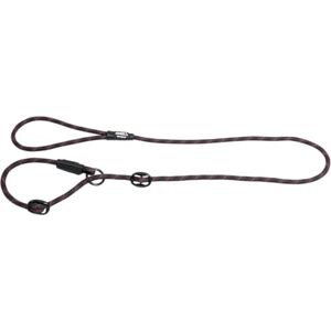 JACK AND VANILLA Luminous Dots Dog Choke Lead Strap with Bright Spots, High Visibility for Walking, Outings Black, Size 8 mm x 140 cm JACK AND VANILLA Luminous Dots Dog Choke Lead Strap with Bright Spots, High Visibility for Walking, Outings Black, Size 8 mm x 140 cm