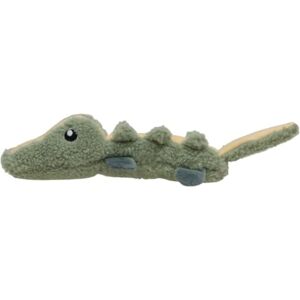 JACK AND VANILLA , Green Alligator Dog Toy, 28 cm, Soft and Attractive Plush, Amidoo Model, A Must Have for Awakening and Entertaining Your Four-legged Friend JACK AND VANILLA , Green Alligator Dog Toy, 28 cm, Soft and Attractive Plush, Amidoo Model, A Must Have for Awakening and Entertaining Your Four-legged Friend
