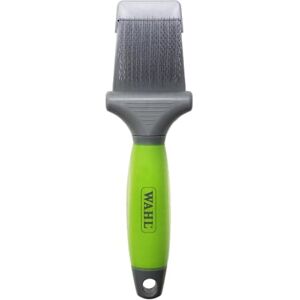 Wahl Moser 2999-7085 Flexible Slicker Brush Double-Sided Green Wahl Moser 2999-7085 Flexible Slicker Brush Double-Sided Green