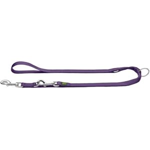 HUNTER Nylon Adjustable Leash, 2 m Length x 10 mm Width, Violet HUNTER Nylon Adjustable Leash, 2 m Length x 10 mm Width, Violet