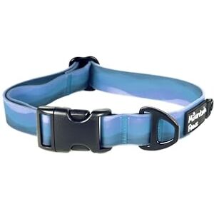 Mountain Paws Waterproof Nylon Adjustable Dog Collar, Sizes Small to Extra Large, Soft PVC Coating, Anti-Odour and Wipe Clean, Blue, Extra Large Mountain Paws Waterproof Nylon Adjustable Dog Collar, Sizes Small to Extra Large, Soft PVC Coating, Anti-Odour and Wipe Clean, Blue, Extra Large