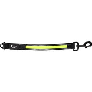 Flamingo Dog Extension Piece - 39cm for Leash - Black & Yellow Flamingo Dog Extension Piece - 39cm for Leash - Black & Yellow