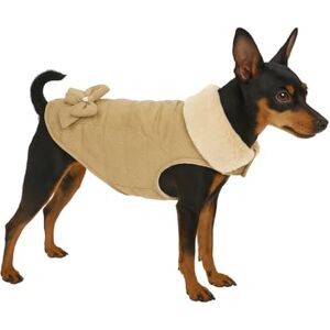 Flamingo Dog Coat – Guzzi Beige – A:20cm B:26-28cm C:34-38cm – Polyester – Water-Repellent – Soft Fleece Lining – Flamingo Dog Coat – Guzzi Beige – A:20cm B:26-28cm C:34-38cm – Polyester – Water-Repellent – Soft Fleece Lining –