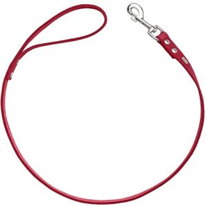 HUNTER Grenada Leather Dog Lead, Colour: Red, Handmade in Germany, for Training and Everyday Use, Durable, Soft, Simple Design, Size: 16/100, Width: 1.6 cm, Length: 100 cm HUNTER Grenada Leather Dog Lead, Colour: Red, Handmade in Germany, for Training and Everyday Use, Durable, Soft, Simple Design, Size: 16/100, Width: 1.6 cm, Length: 100 cm