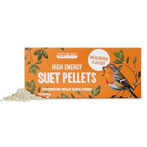 Suet To Go Mealworm Suet Pellets 12.55kg Bulk Value Box Premium Wild Bird Food Suet To Go Mealworm Suet Pellets 12.55kg Bulk Value Box Premium Wild Bird Food