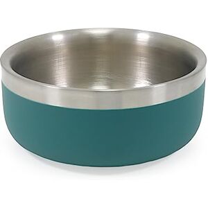 Rosewood Double Wall Stainless Steel Bowl Teal - 350ml Rosewood Double Wall Stainless Steel Bowl Teal - 350ml