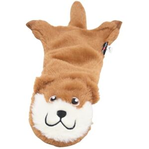 JACK AND VANILLA , Brown Otter Plush Toy for Dogs, 60 cm, Realistic Design, Sound and Washable, Ideal for Interactive Games, Bright Colour, Flatties Model JACK AND VANILLA , Brown Otter Plush Toy for Dogs, 60 cm, Realistic Design, Sound and Washable, Ideal for Interactive Games, Bright Colour, Flatties Model