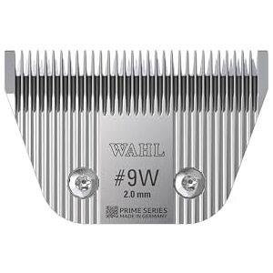 Wahl #9W Prime Series Wide Blade, Designed for Wide Cutting, Medium Length Pet Clipping, High Performance Powerful Clipping, Made For The KM Supera Pet Clipper, Cutting Length Of 2mm Wahl #9W Prime Series Wide Blade, Designed for Wide Cutting, Medium Length Pet Clipping, High Performance Powerful Clipping, Made For The KM Supera Pet Clipper, Cutting Length Of 2mm