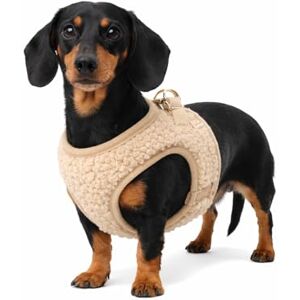 Flamingo Pookie Beige Dog Harness - Step&Go - 30-35cm, 41-44cm - Dog Harness Flamingo Pookie Beige Dog Harness - Step&Go - 30-35cm, 41-44cm - Dog Harness