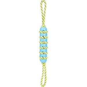 Flamingo DT TOFLA PULL ROPE WITH TPR STICK BLUE/YELLOW 55x5x5CM Flamingo DT TOFLA PULL ROPE WITH TPR STICK BLUE/YELLOW 55x5x5CM