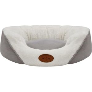 Banbury & Co Small Dog Bed – Washable Round Donut Cushion, Luxury Faux Suede Fleece Lined Calming Pet Nest for Dogs Cats Puppies, Soft Cosy Bedding with Non Slip Base, Grey 75x60x20cm Banbury & Co Small Dog Bed – Washable Round Donut Cushion, Luxury Faux Suede Fleece Lined Calming Pet Nest for Dogs Cats Puppies, Soft Cosy Bedding with Non Slip Base, Grey 75x60x20cm