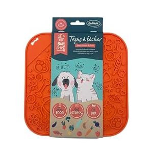 Bubimex BubiChef LickFun Lick Mat, Orange Bubimex BubiChef LickFun Lick Mat, Orange