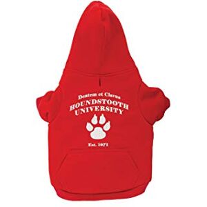 Ancol Uni Paw Print Logo Dog Hoodie Stylish Insulated University Design Hoodie for Bold Intelligent Dogs 50cm Length 52-68cm Girth/Large Ancol Uni Paw Print Logo Dog Hoodie Stylish Insulated University Design Hoodie for Bold Intelligent Dogs 50cm Length 52-68cm Girth/Large