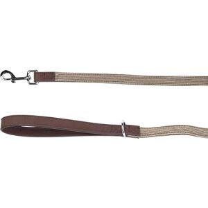 Flamingo Dog Leash Herbert Light brown 1,3m 20mm Flamingo Dog Leash Herbert Light brown 1,3m 20mm
